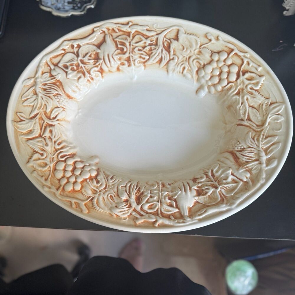 TRE CI High Strength Earthenware Large Serving dish 15"x19" Made In Italy